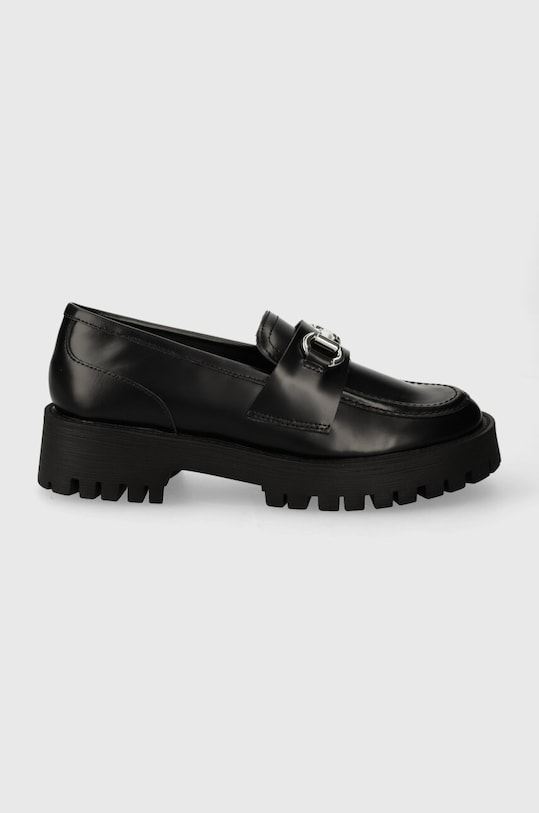 Steve Madden mocasini de piele Lando-CN piele negru SM11002936.017