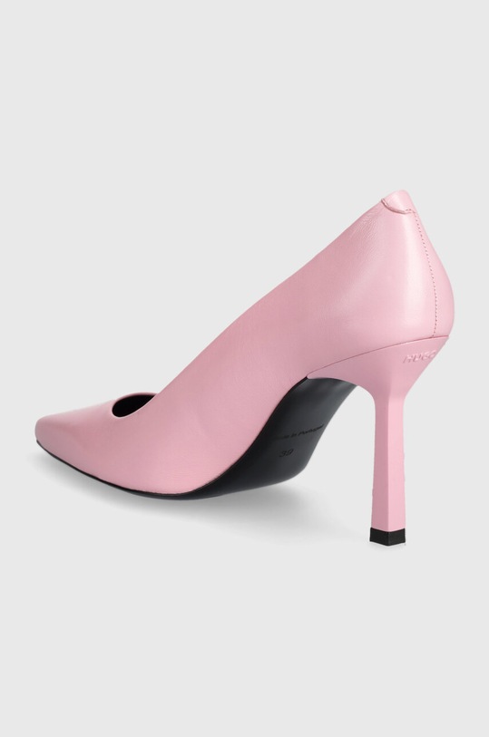 Încălțăminte HUGO stilettos de piele Katniss 50504354.664 roz