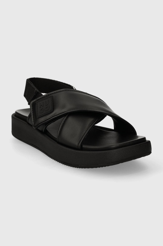 HUGO sandały Emma 50517334.001 czarny SS24