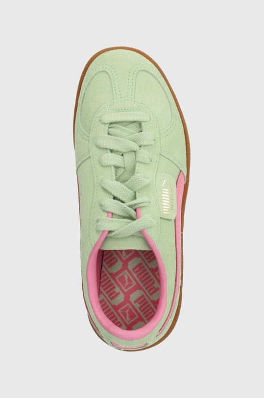 Велурени маратонки Puma Palermo зелен 396463.D