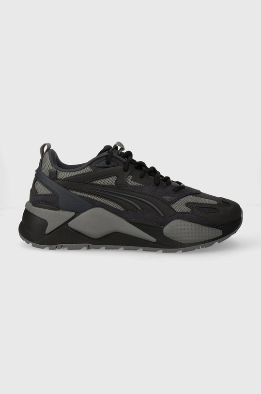 Кроссовки Puma имитация замша тёмно-синий 390776.D