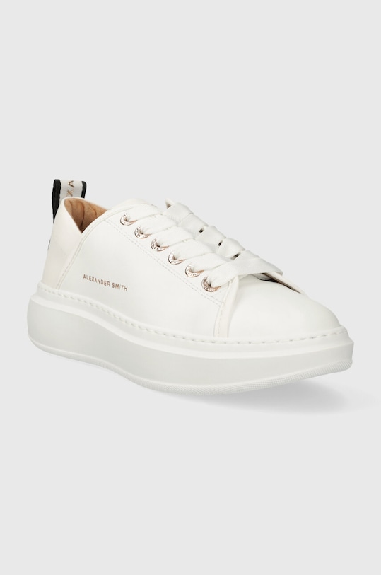 Alexander Smith sneakers din piele Wembley ASAZWYW0106TWT alb SS24