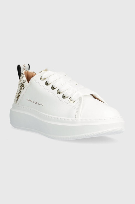 Alexander Smith sneakers din piele Wembley ASAZWYW0421WGD alb SS24