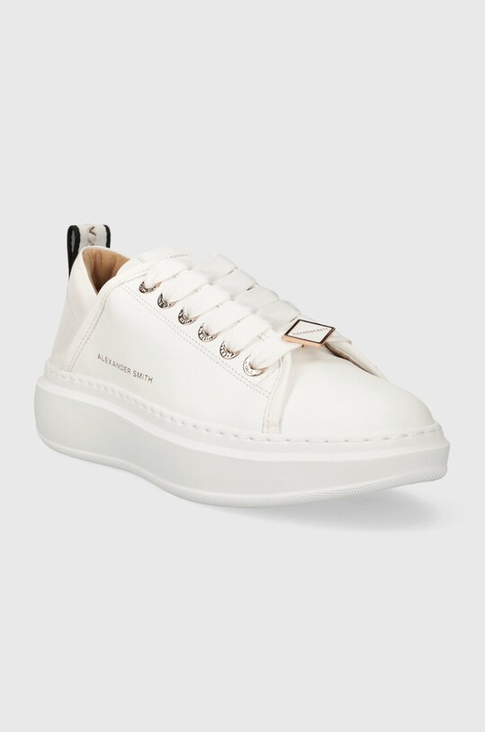 Alexander Smith sneakers din piele Wembley ASAZWYW0487TWT alb SS24