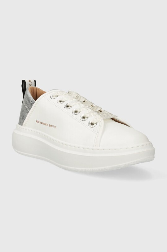 Alexander Smith sneakers din piele Wembley ASAZWYW0493WSV alb SS24