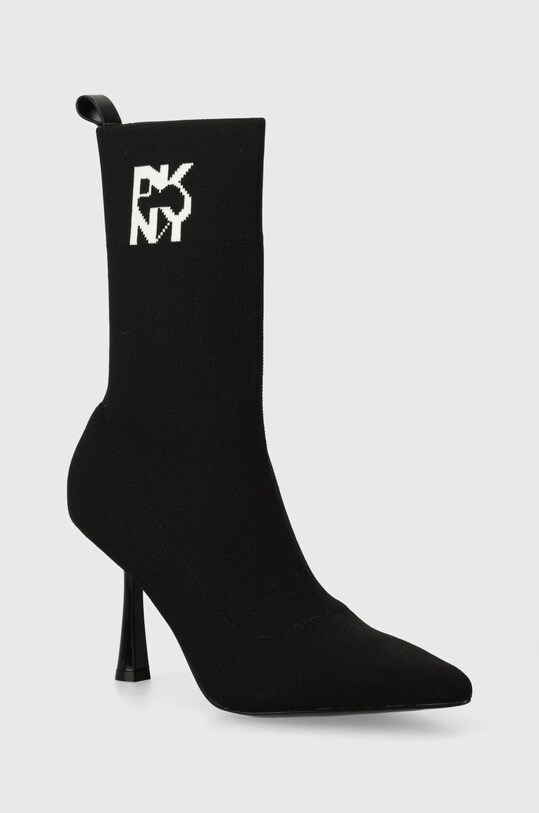 Dkny botine Sansa peste 8 cm negru K2490325.BLK