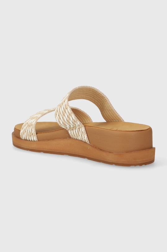 Obuwie Roxy klapki ARJL200844 beżowy