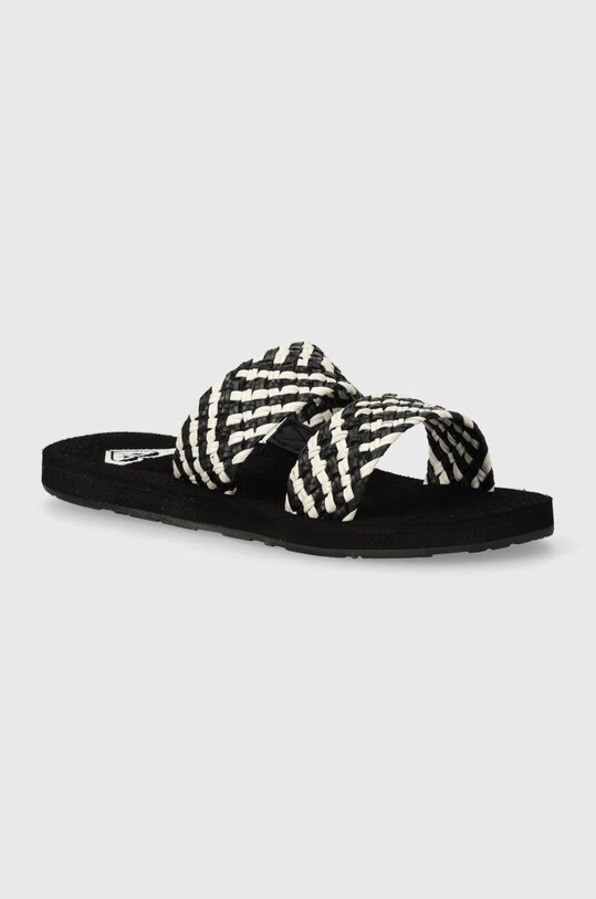 Шльопанці Roxy Porto віденський чорний ARJL101177