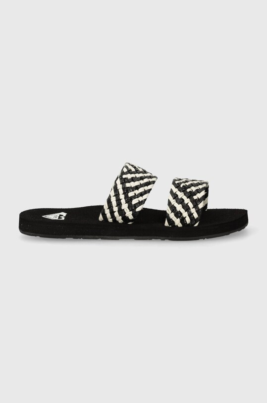 Шльопанці Roxy Porto ARJL101177 чорний SS24