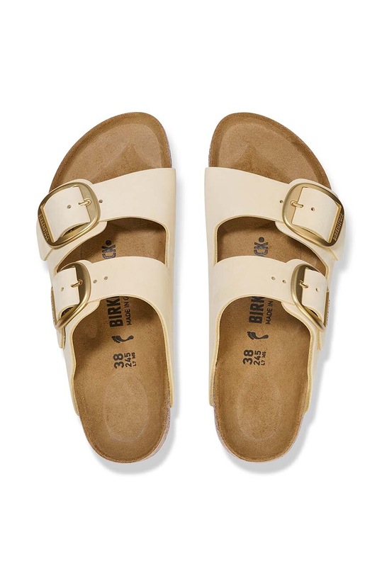 Birkenstock nubuk papucs Arizona 1026585.Ecru bézs
