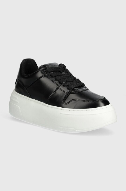 Кожаные кроссовки Marc O'Polo платформа чёрный 40117043502134.990