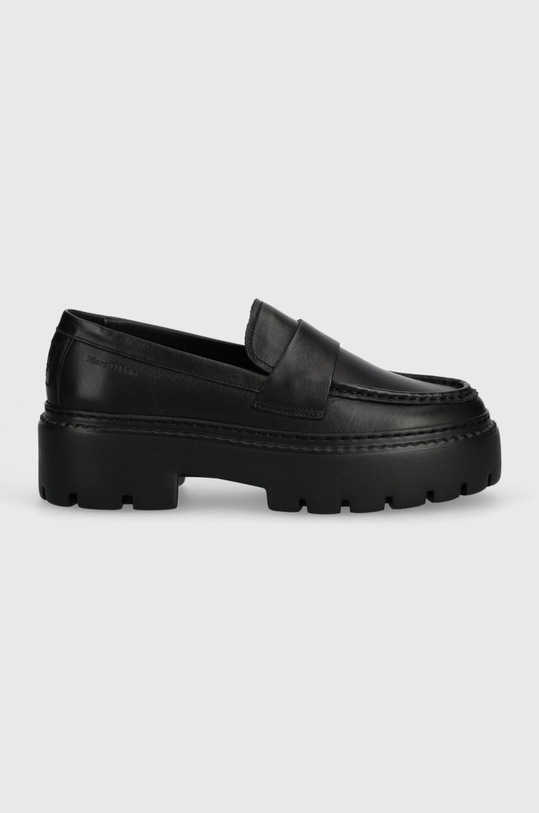 Δερμάτινα μοκασίνια Marc O'Polo 40118203201100.990 μαύρο SS24