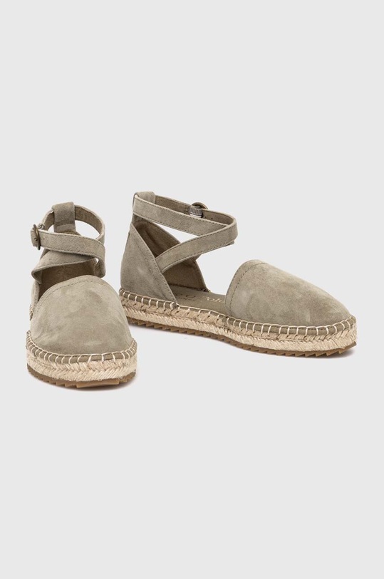 Boty Semišové espadrilky Marc O'Polo 40315613802305.410 zelená