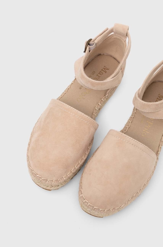 Marc O'Polo espadrile din piele intoarsa bej 40315613802305.715