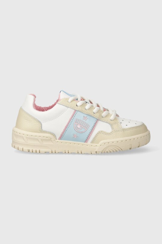 Chiara Ferragni sneakersy skórzane Sneakers CF3300.325 biały SS24