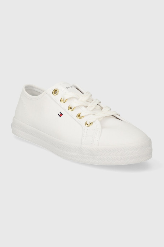 Tommy Hilfiger tenisówki ESSENTIAL NAUTICAL SNEAKER FW0FW06512 biały SS24
