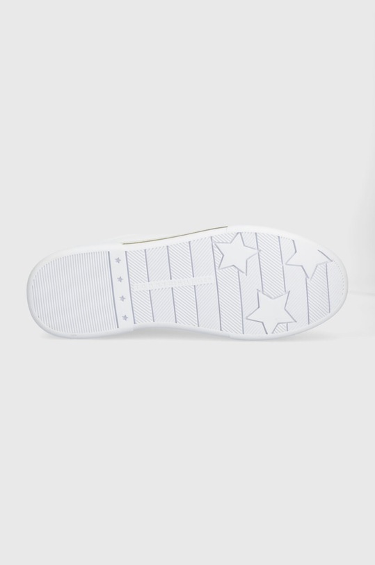 Tommy Hilfiger bőr sportcipő CHIQUE COURT SNEAKER FW0FW07634 fehér