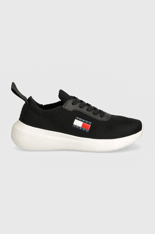 Αθλητικά Tommy Jeans TJW KNIT RUNNER EN0EN02564 μαύρο AW24