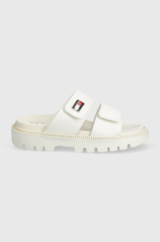 Šľapky Tommy Jeans TJW PUFFED SANDAL EN0EN02560 béžová SS24