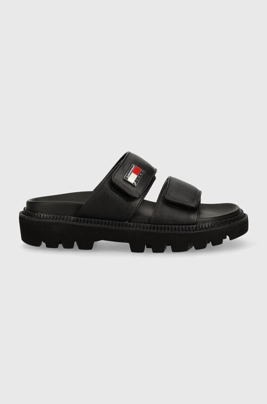 Šľapky Tommy Jeans TJW PUFFED SANDAL EN0EN02560 čierna SS24