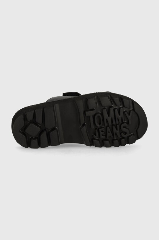 Šľapky Tommy Jeans TJW PUFFED SANDAL EN0EN02560 čierna