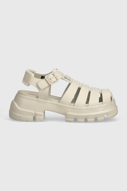Kožne sandale Tommy Jeans TJW FISHERMAN SANDAL EN0EN02542 bež SS24