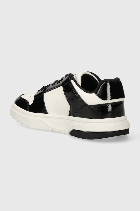 Boty Kožené tenisky Tommy Jeans THE BROOKLYN PATENT EN0EN02528 černá