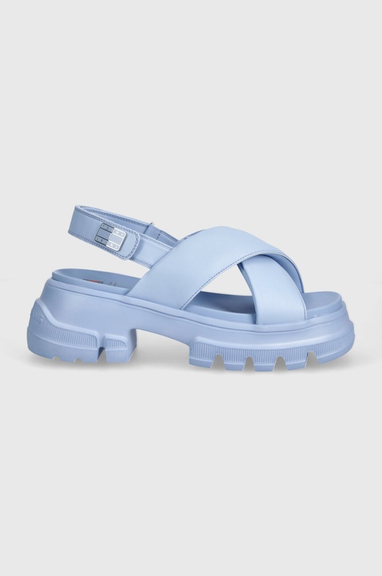 Sandály Tommy Jeans TJW CHUNKY CITY SANDAL EN0EN02525 modrá SS24