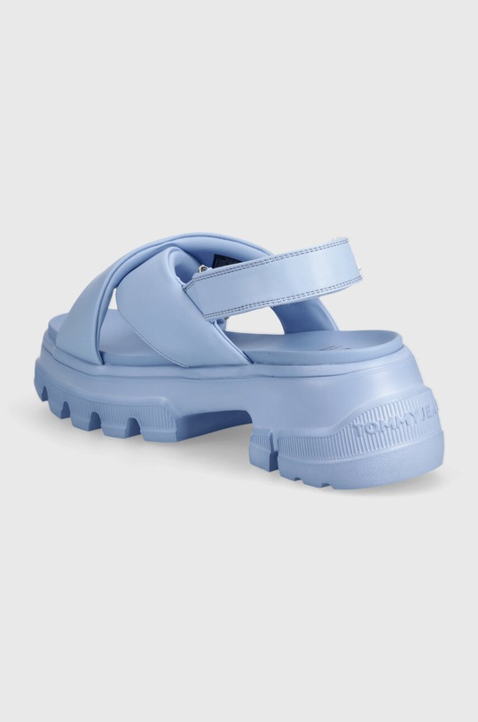Boty Sandály Tommy Jeans TJW CHUNKY CITY SANDAL EN0EN02525 modrá