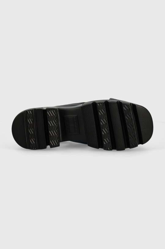 Tommy Jeans sandale TJW CHUNKY CITY SANDAL EN0EN02525 negru