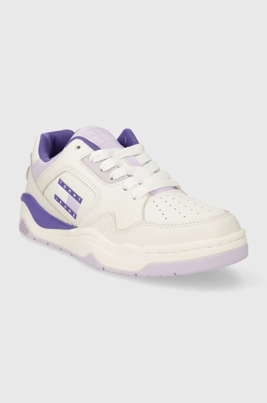 Кроссовки Tommy Jeans TJW NEW BASKET SNEAKER LC EN0EN02524 фиолетовой SS24