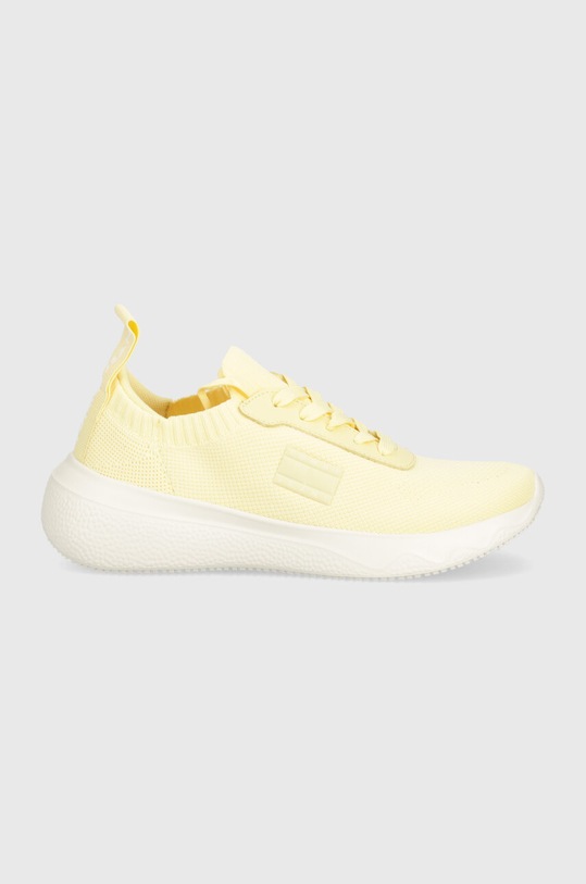 Tommy Jeans sneakersy TJW FLEXI RUNNER EN0EN02489 żółty SS24