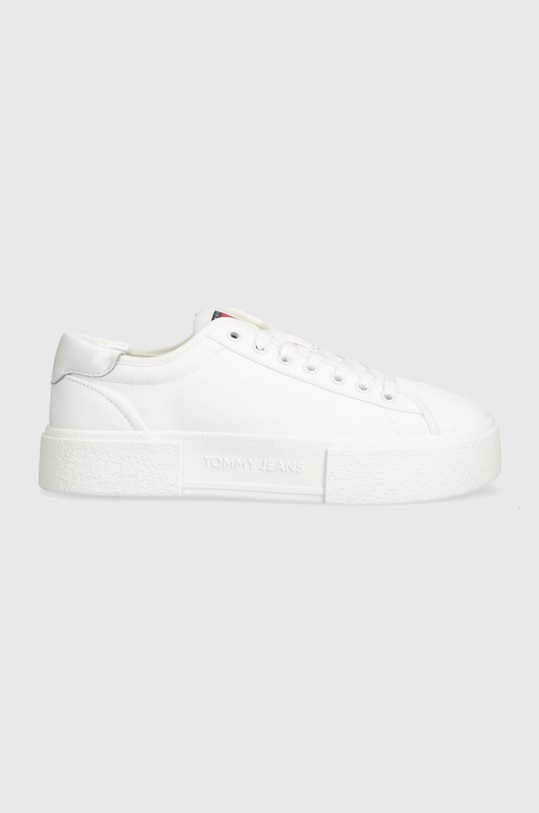 Tommy Jeans tenisówki TJW FOXING FLATFORM SNEAKER Planet friendly biały EN0EN02480