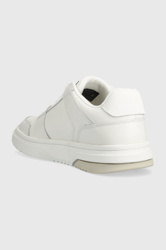Încălțăminte Tommy Jeans sneakers din piele THE BROOKLYN LEATHER EN0EN02475 alb