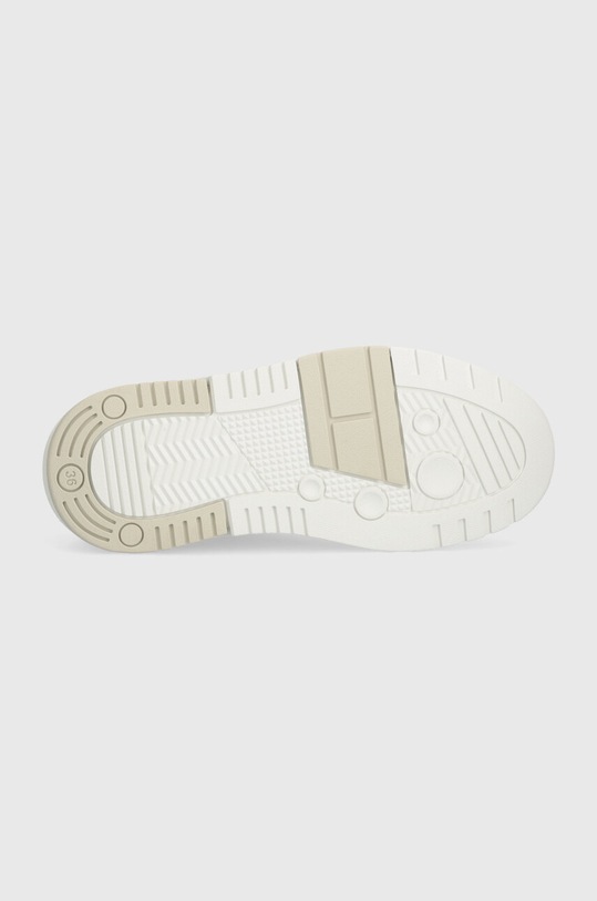 Tommy Jeans sneakers din piele THE BROOKLYN LEATHER EN0EN02475 alb