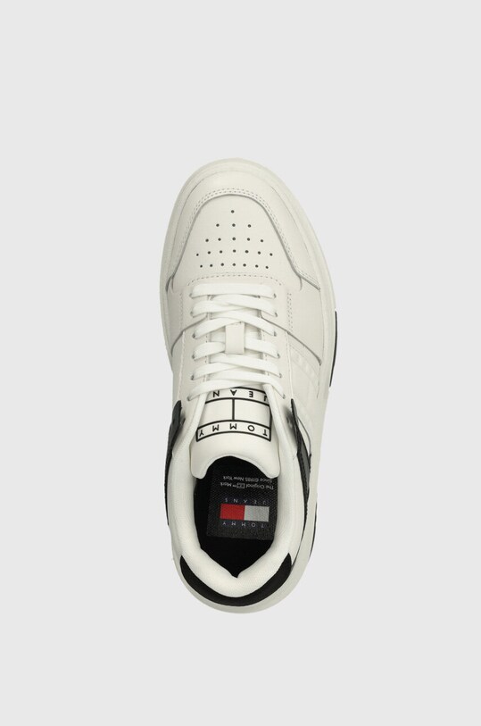 Шкіряні кросівки Tommy Jeans THE BROOKLYN LEATHER чорний EN0EN02475