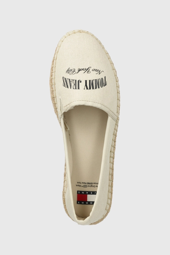 Еспадрилі Tommy Jeans TJW VARSITY ESPADRILLE бежевий EN0EN02470