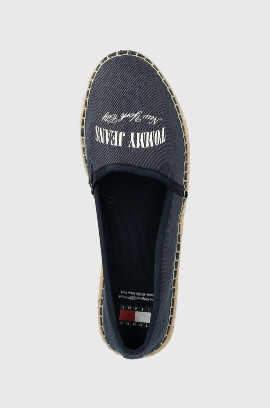 Еспадрилі Tommy Jeans TJW VARSITY ESPADRILLE темно-синій EN0EN02470