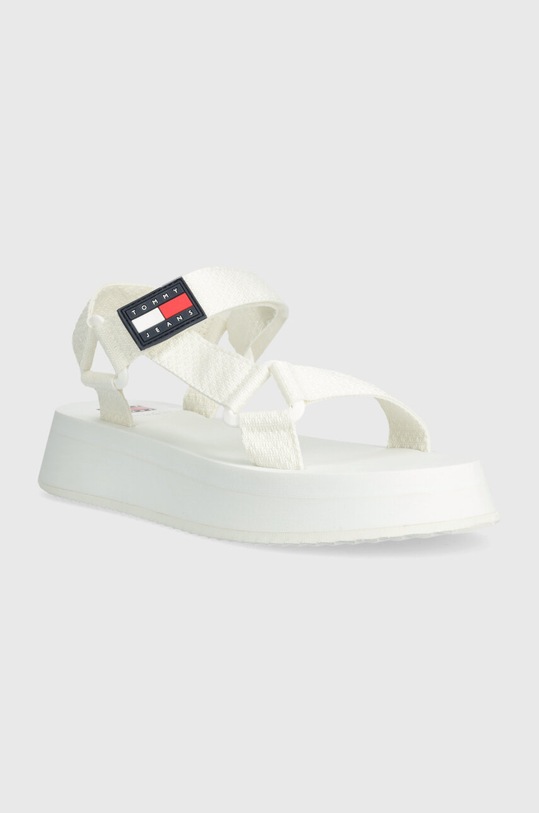 Tommy Jeans sandale TJW EVA SANDAL EN0EN02466 alb SS24