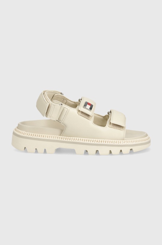Sandály Tommy Jeans TJW FANCY SANDAL EN0EN02461 béžová SS24