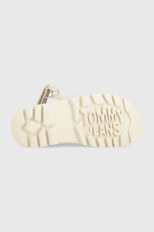 Sandály Tommy Jeans TJW FANCY SANDAL EN0EN02461 béžová