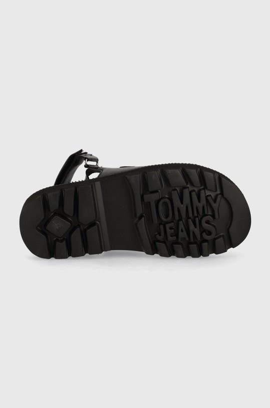 Tommy Jeans sandale TJW FANCY SANDAL EN0EN02461 negru