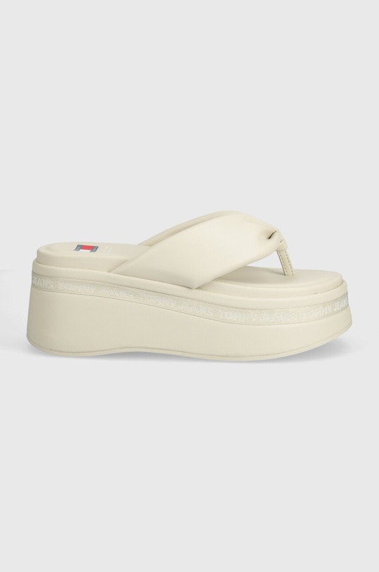 Žabky Tommy Jeans TJW WEDGE SANDAL EN0EN02457 béžová SS24
