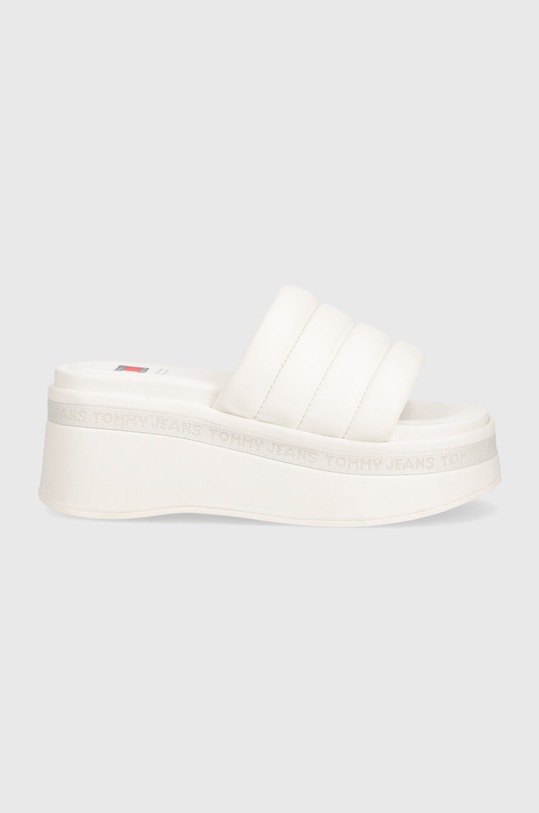 Šľapky Tommy Jeans TJW WEDGE SANDAL EN0EN02455 biela SS24