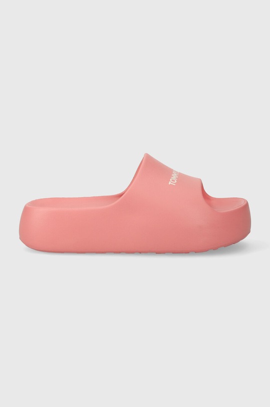 Шльопанці Tommy Jeans TJW CHUNKY FLATFORM SLIDE EN0EN02454 рожевий SS24