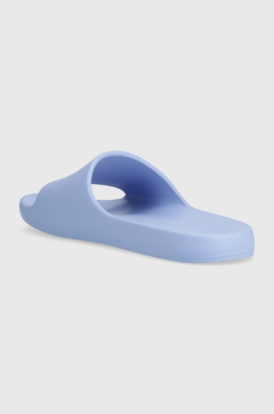 Шльопанці Tommy Jeans TJW PRINTED PU POOL SLIDE блакитний EN0EN02693
