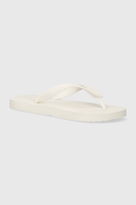 Tommy Jeans slapi TJW LOGO FLIP FLOP sintetic alb EN0EN02447