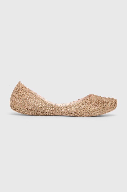 Μπαλαρίνες Melissa MELISSA CAMPANA PAPEL VII AD M.31512.01312 χρυσαφί SS24