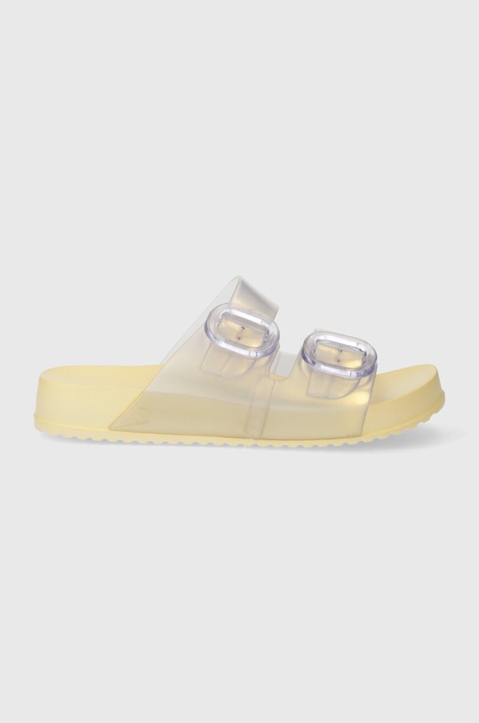 Šľapky Melissa MELISSA COZY SLIDE AD plochý žltá M.33913.AT378