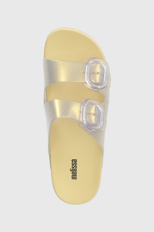 Šľapky Melissa MELISSA COZY SLIDE AD žltá M.33913.AT378